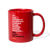 Heroes - bassiist Full Color Mug - red