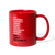 Heroes - drumeer Full Color Mug - red