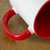 Feitizo - Coffee/Tea Mug - white/red