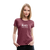 The Black Neons - Logo T-Shirt - heather burgundy