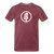 Bassiist - Bass Head Men's Premium T-Shirt - heather burgundy